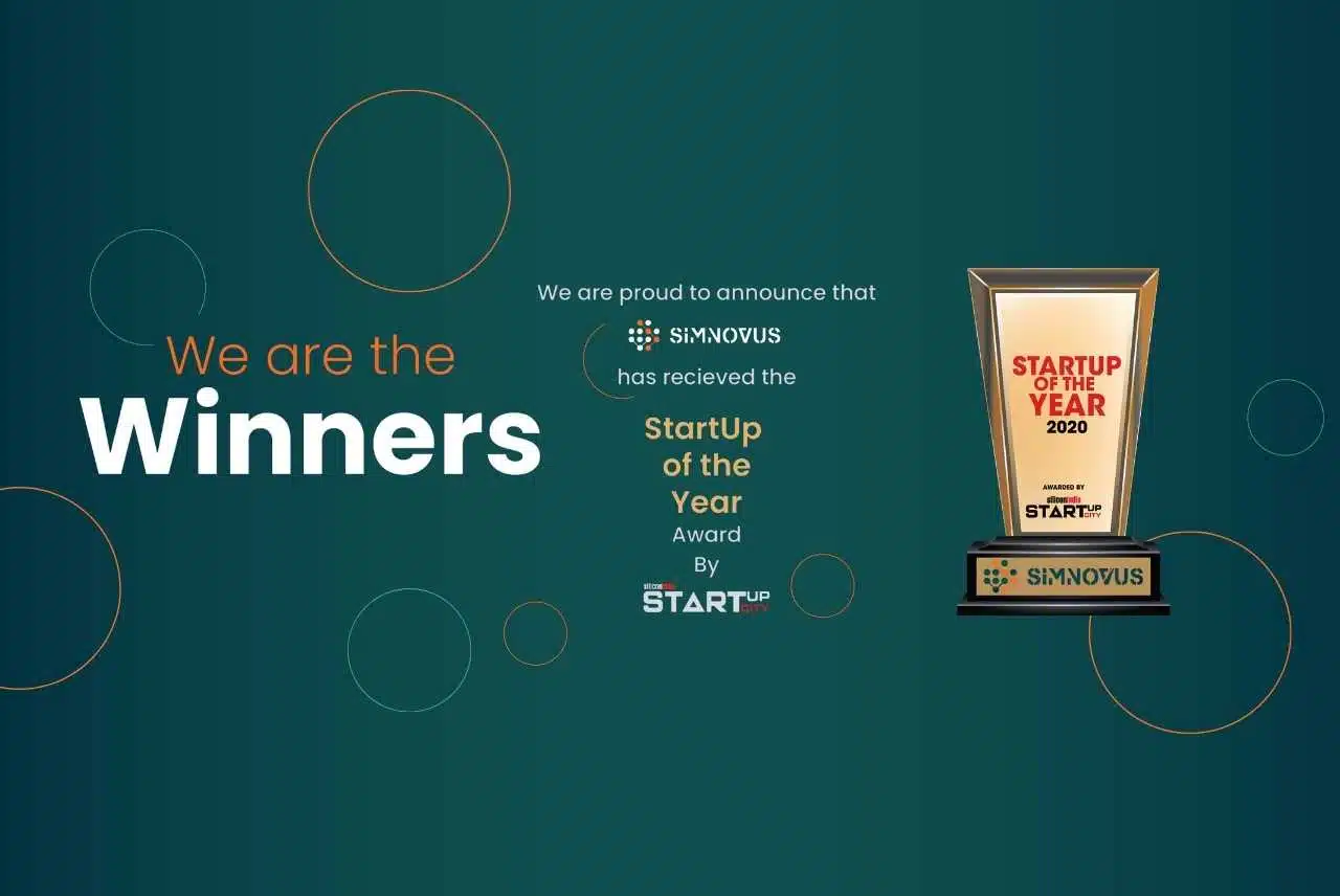 Simnovus Wins Startup Award